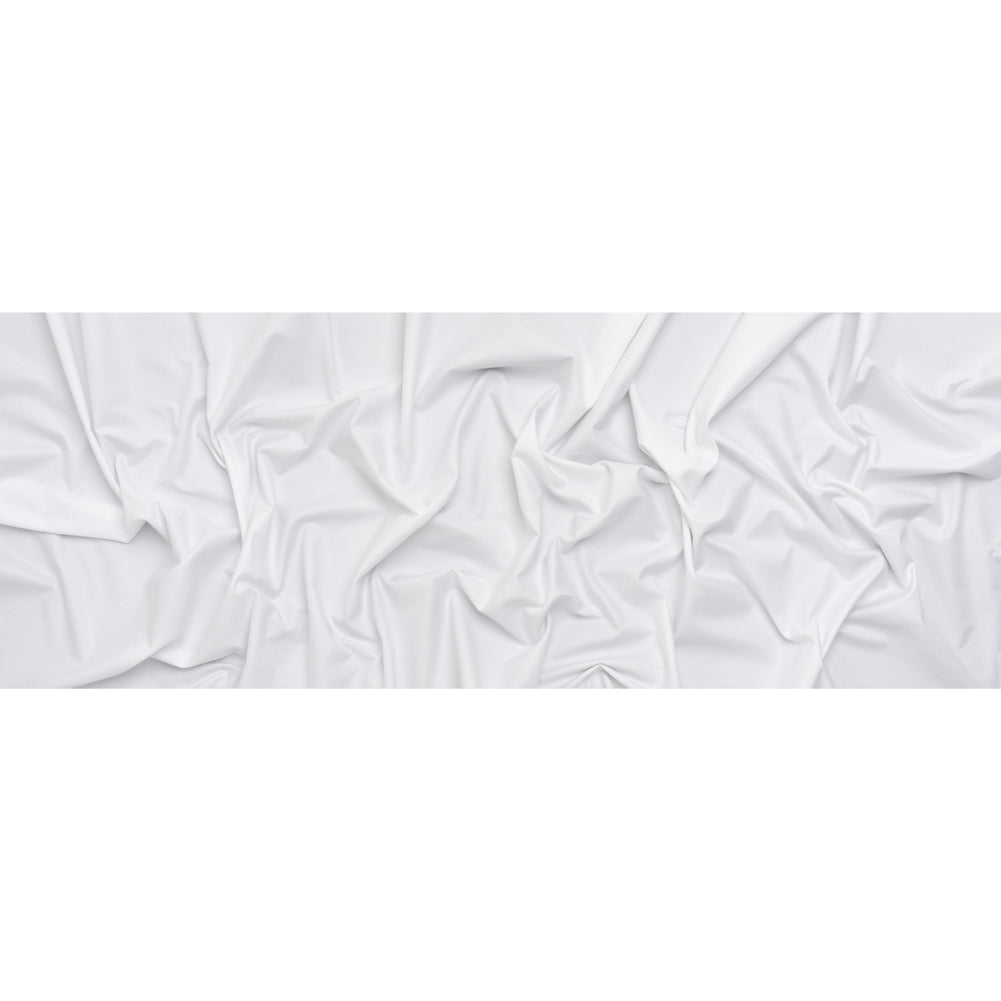 Cotton Oxford Shirting - Snow White - Deadstock