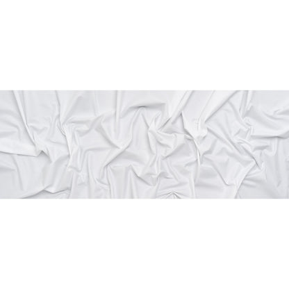 Cotton Oxford Shirting - Snow White - Deadstock
