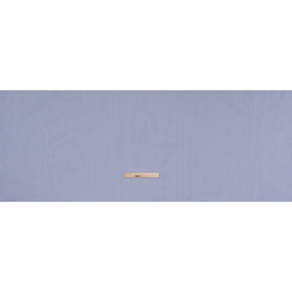 Cotton Poplin Shirting - Blue and White Candy Stripes - Designer Deadstock Full