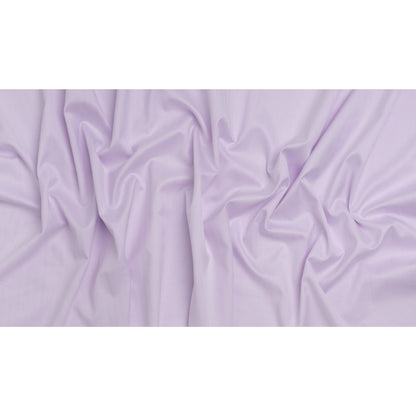 Cotton Jacquard Shirting - Light Purple and White Herringbone - Deadstock