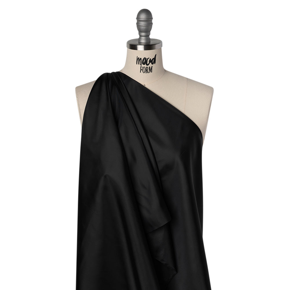 Polyester Lining - Black - Deadstock