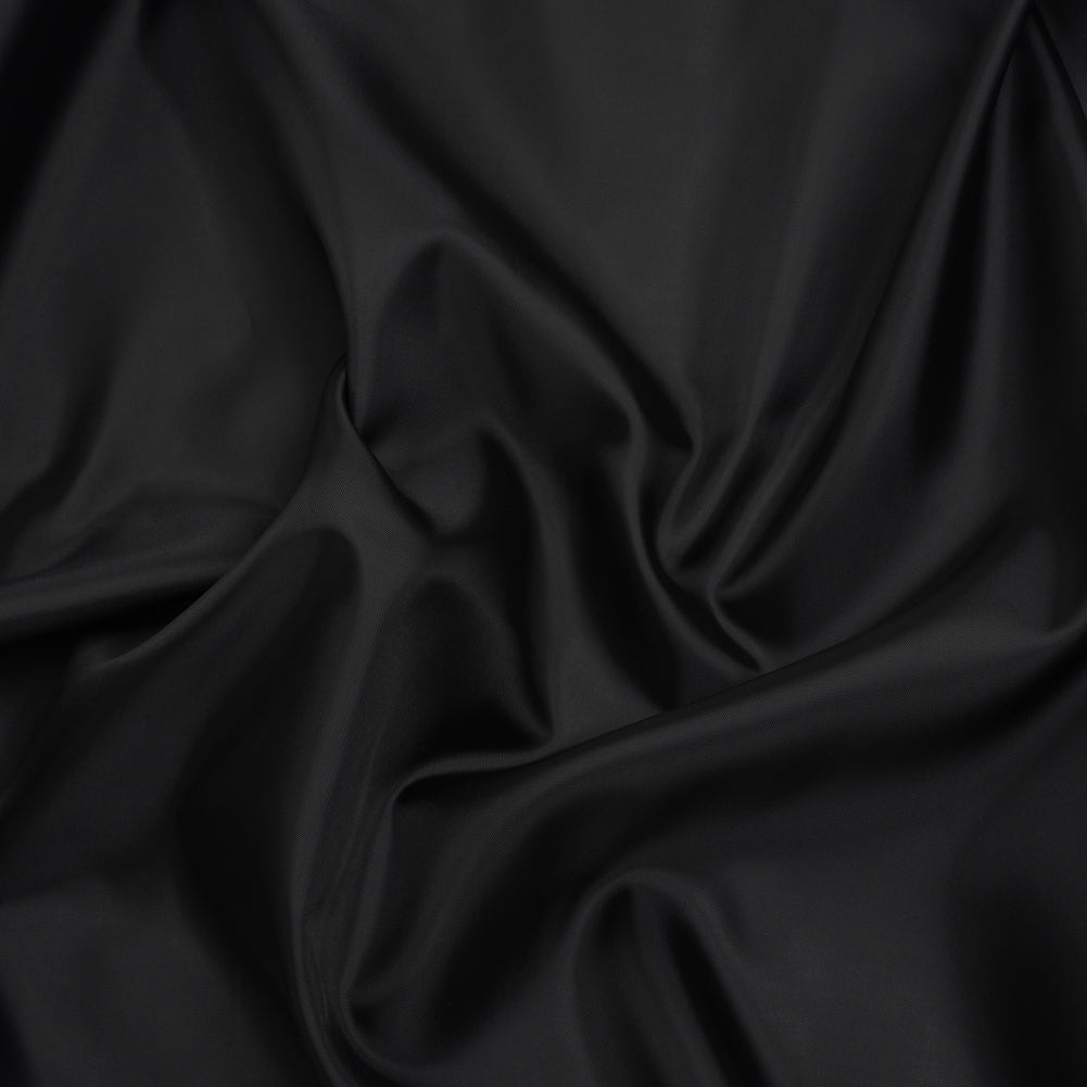 Polyester Lining - Black - Deadstock