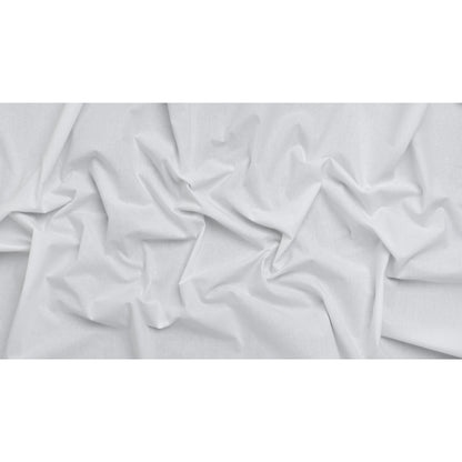 Cotton Woven Fusible Interlining - White - Deadstock - Full