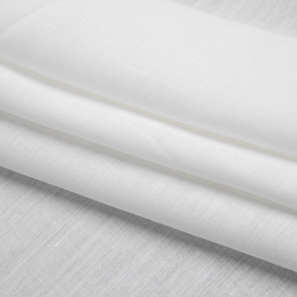 Cotton and Viscose Hymo Canvas Interlining - White - Deadstock