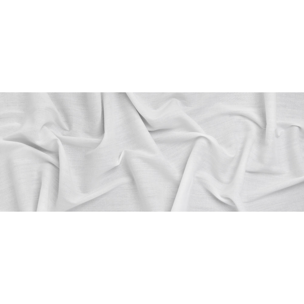 Cotton and Viscose Hymo Canvas Interlining - White - Deadstock