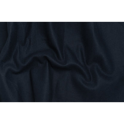 Undercollar Wool Felt with Pad Stitched Canvas Backing Made in Italy - Navy Blue and Oatmeal - Deadstock