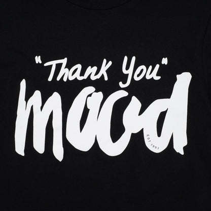 Mood T-Shirt - Unisex Crew Neck - Black Thank You Mood