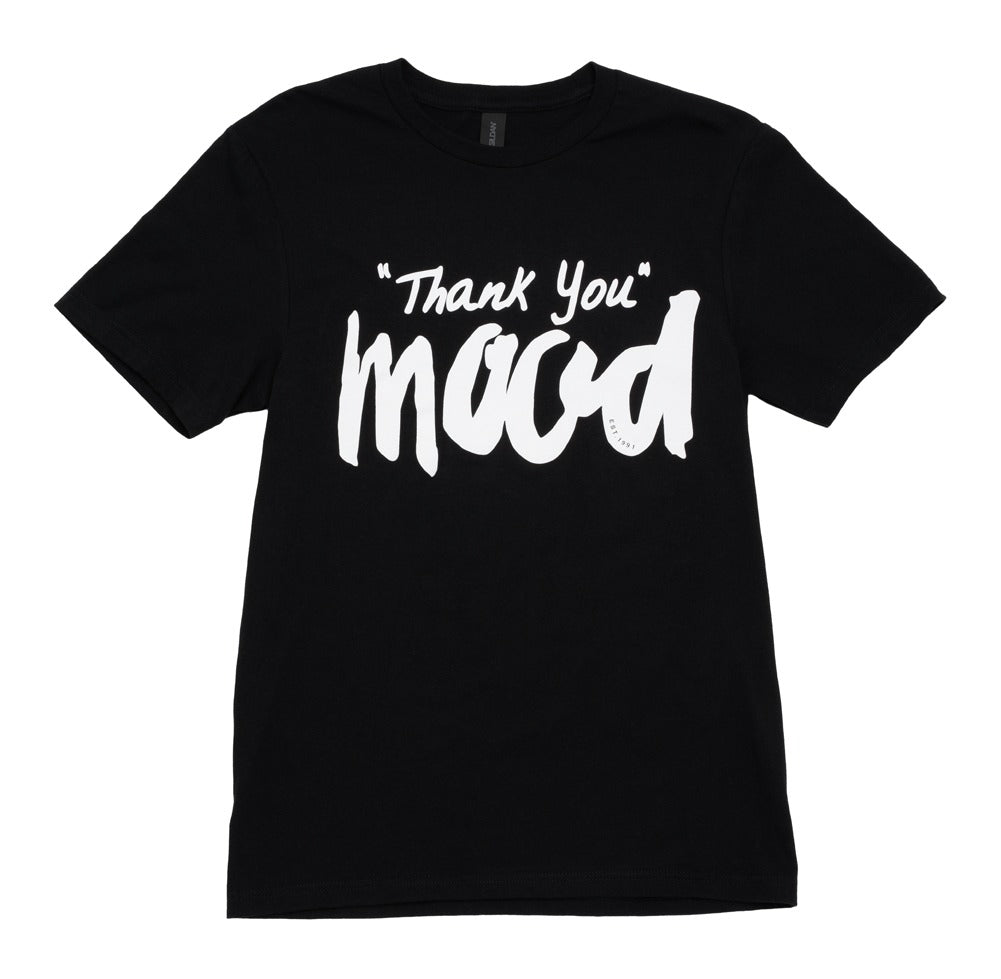 Mood T-Shirt - Unisex Crew Neck - Black Thank You Mood