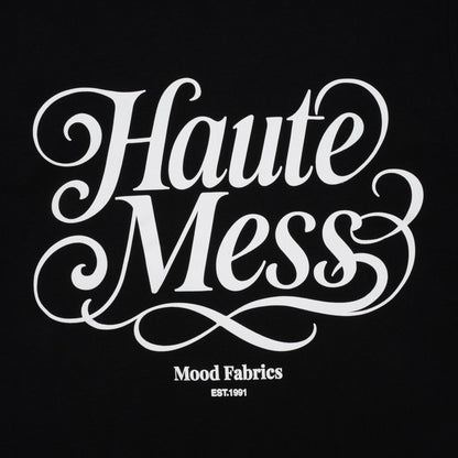 Mood T-Shirt - Unisex Crew Neck - Black Haute Mess