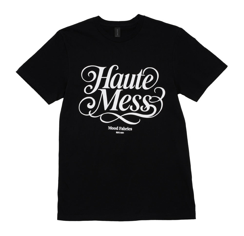 Mood T-Shirt - Unisex Crew Neck - Black Haute Mess