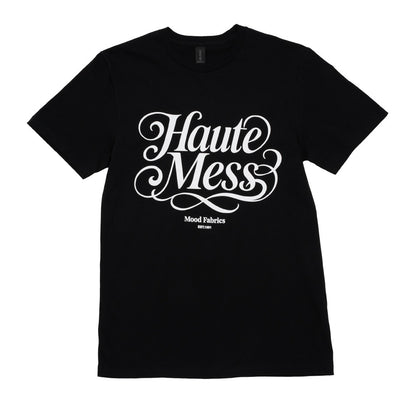 Mood T-Shirt - Unisex Crew Neck - Black Haute Mess