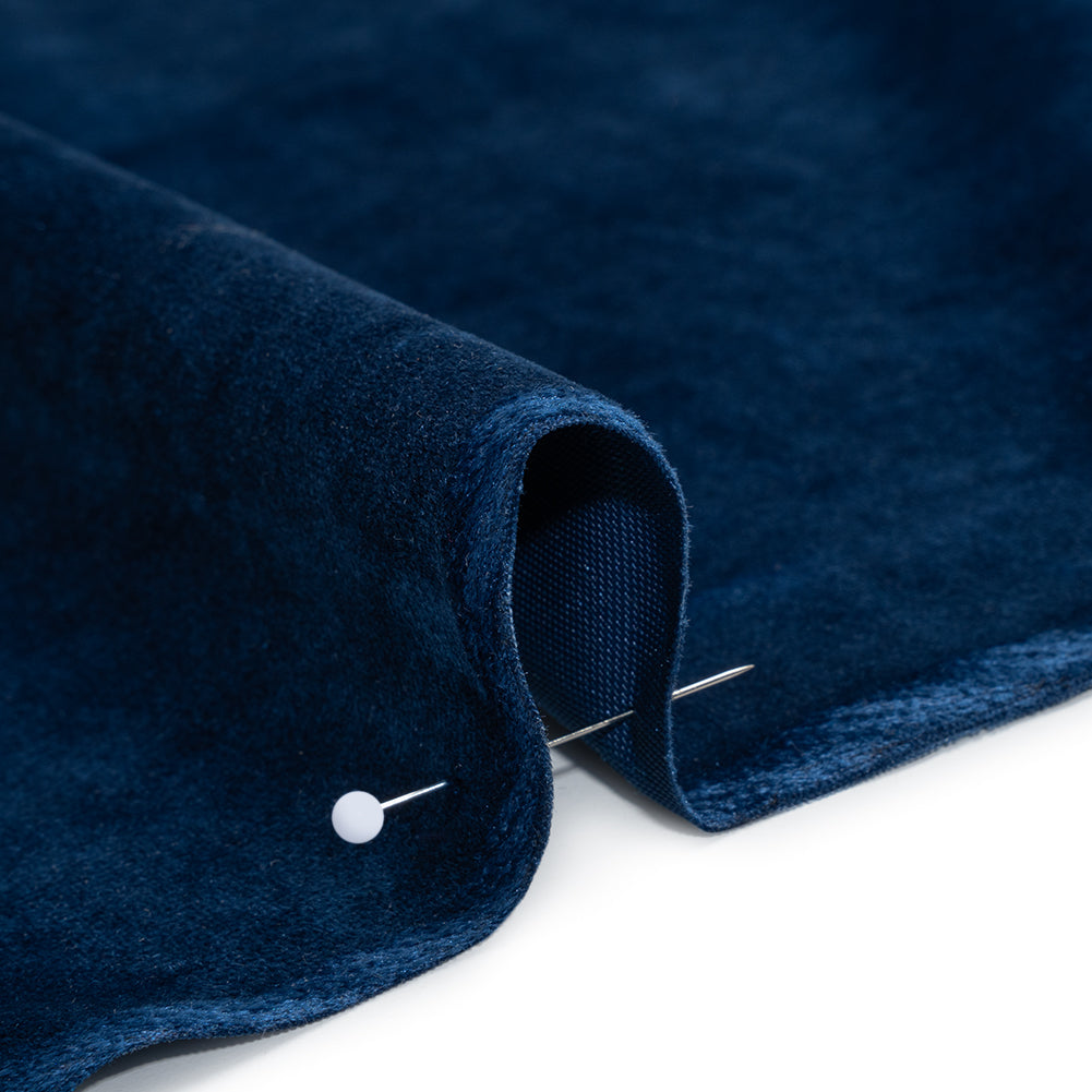 Polyester Velvet - Bright Blue - Helene Collection