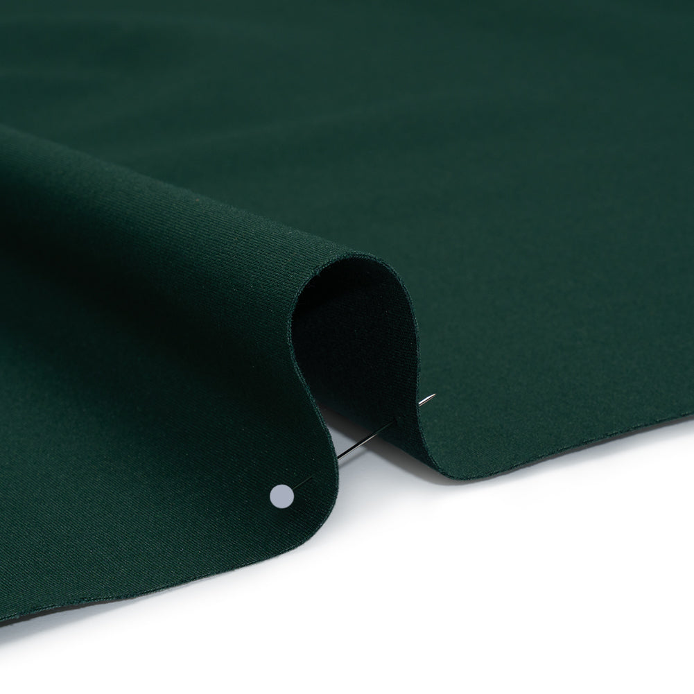 Stretch Ponte Knit - Evergreen - Papilio Collection