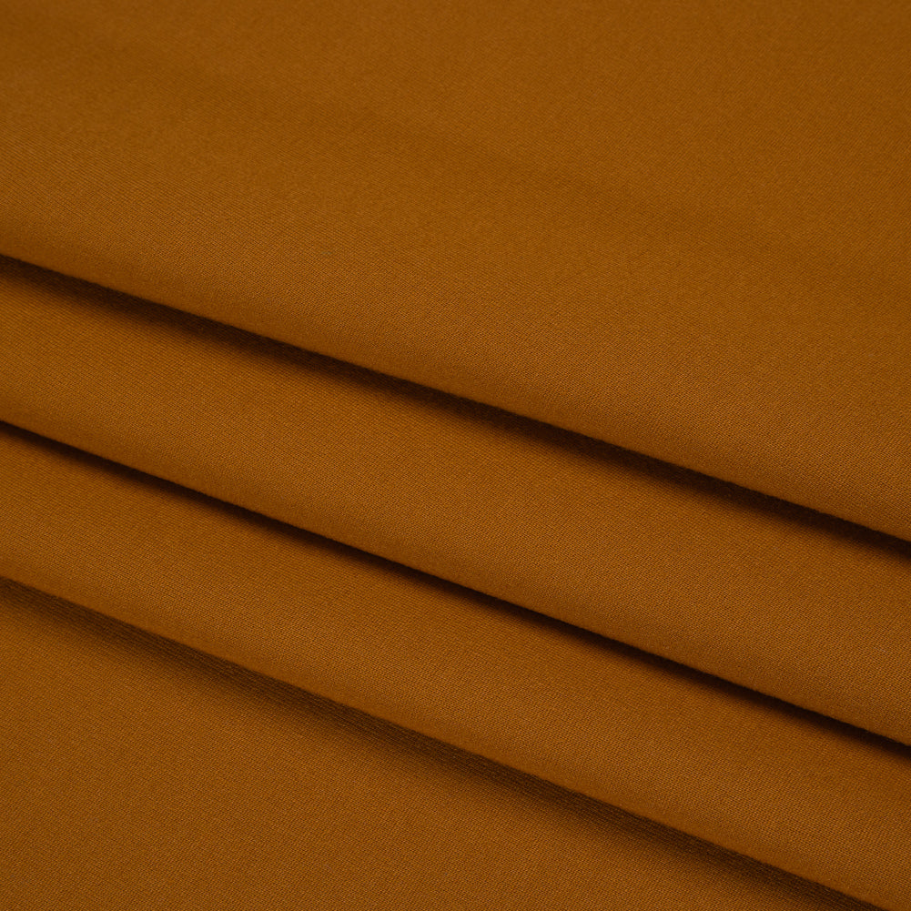 Stretch Ponte Knit - Yellow Ochre - Papilio Collection