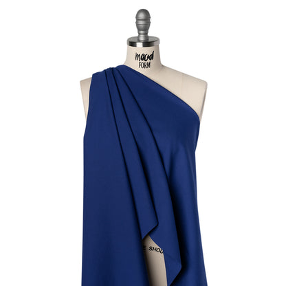 Stretch Ponte Knit - True Blue - Papilio Collection
