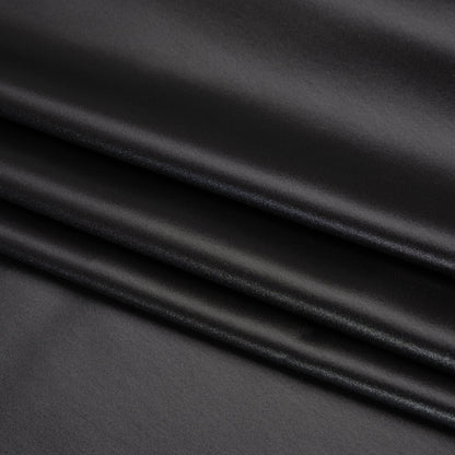 Polyester Liquid Charmeuse - Black