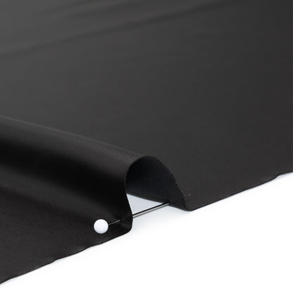 Polyester Liquid Charmeuse - Black
