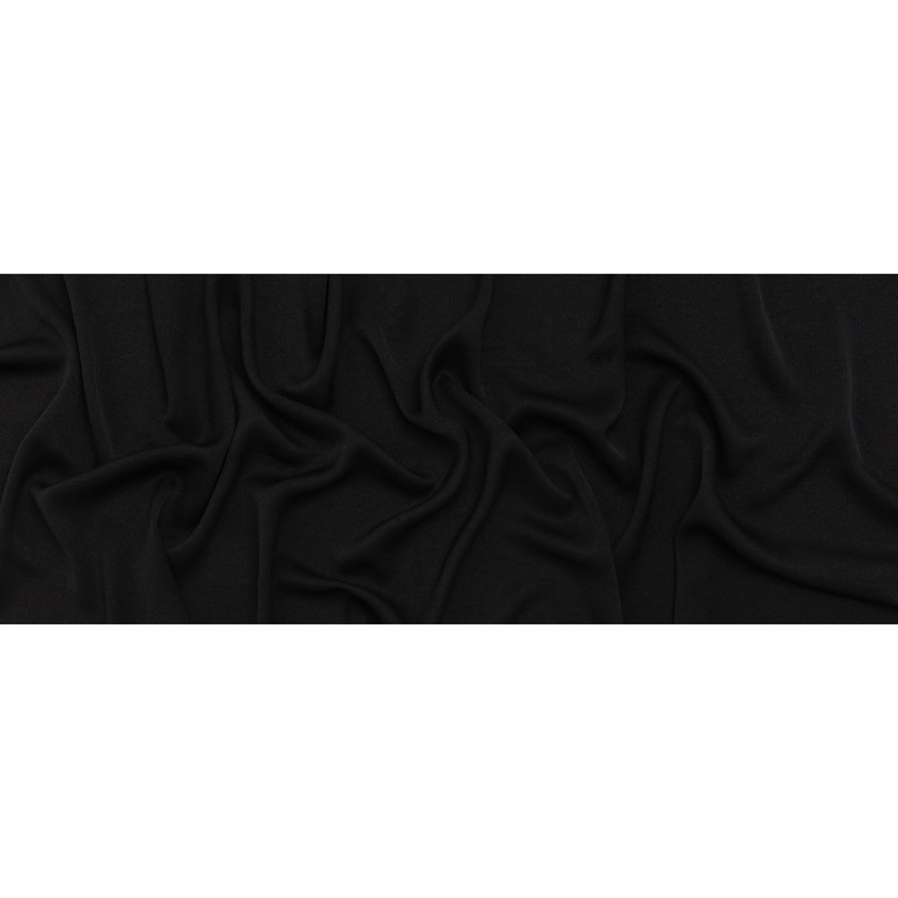 Polyester Crepe Back Satin - Black