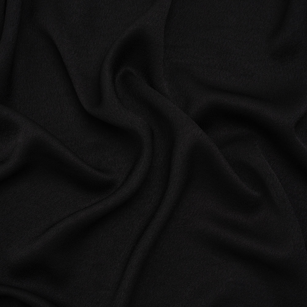 Polyester Crepe Back Satin - Black