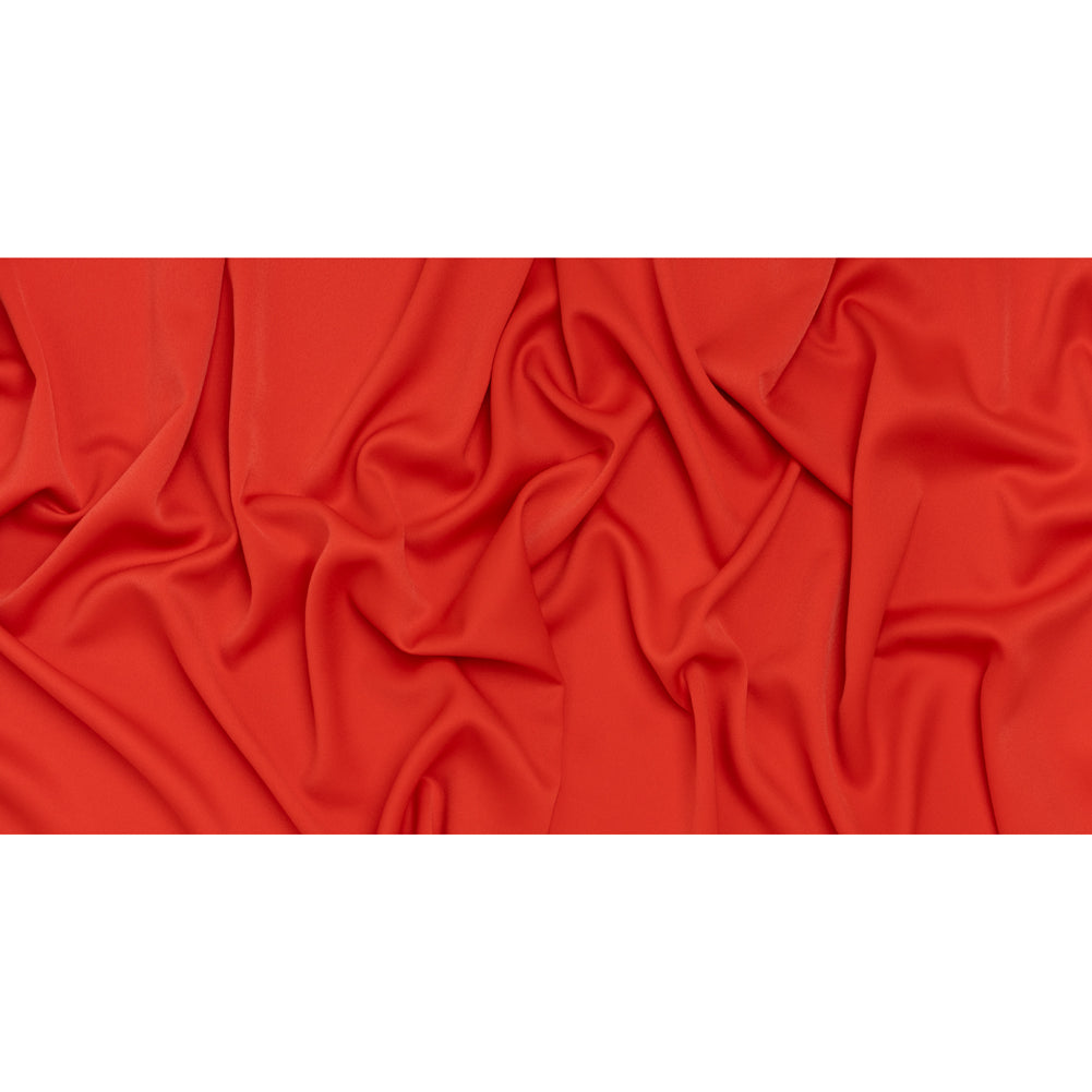 Satin Faced Polyester Crepe by Trina Turk - Radcliffe Red - Designer Deadstock Full