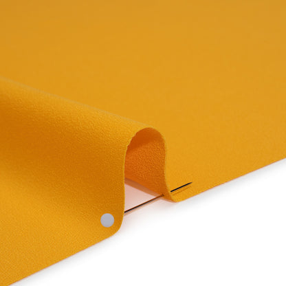Satin Faced Polyester Crepe by Trina Turk - Saffron Yellow - Designer Deadstock