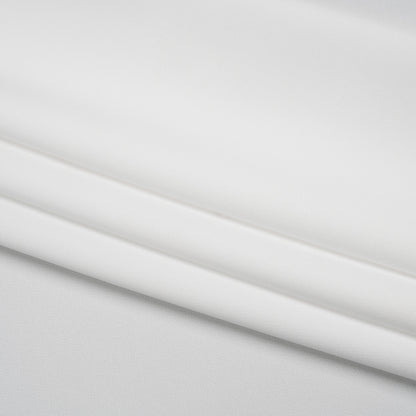 Soft Double Face Polyester Twill - White - Viola Collection