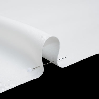Soft Double Face Polyester Twill - White - Viola Collection