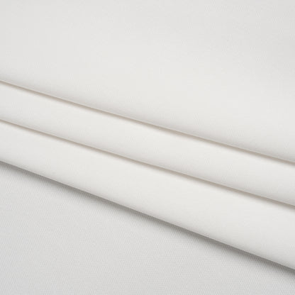 Soft Double Face Polyester Twill - Off White - Viola Collection