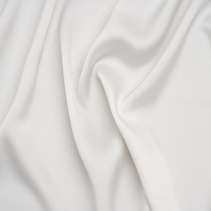 Soft Double Face Polyester Twill - Off White - Viola Collection