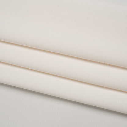 Soft Double Face Polyester Twill - Ivory - Viola Collection