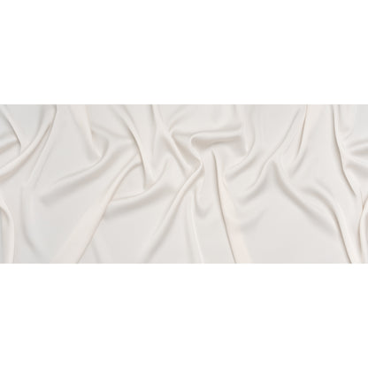 Soft Double Face Polyester Twill - Ivory - Viola Collection