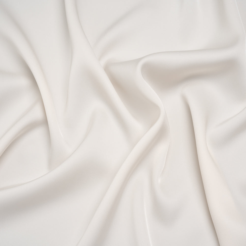 Soft Double Face Polyester Twill - Ivory - Viola Collection