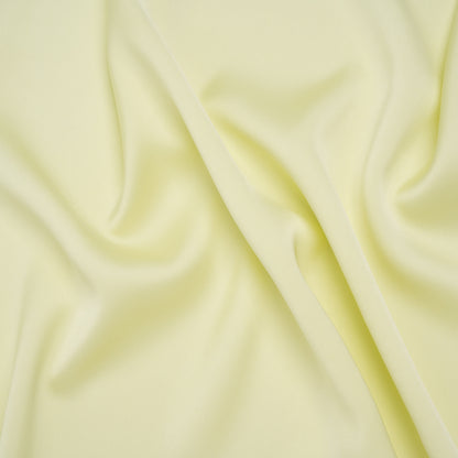 Soft Double Face Polyester Twill - Pale Lime Green - Viola Collection