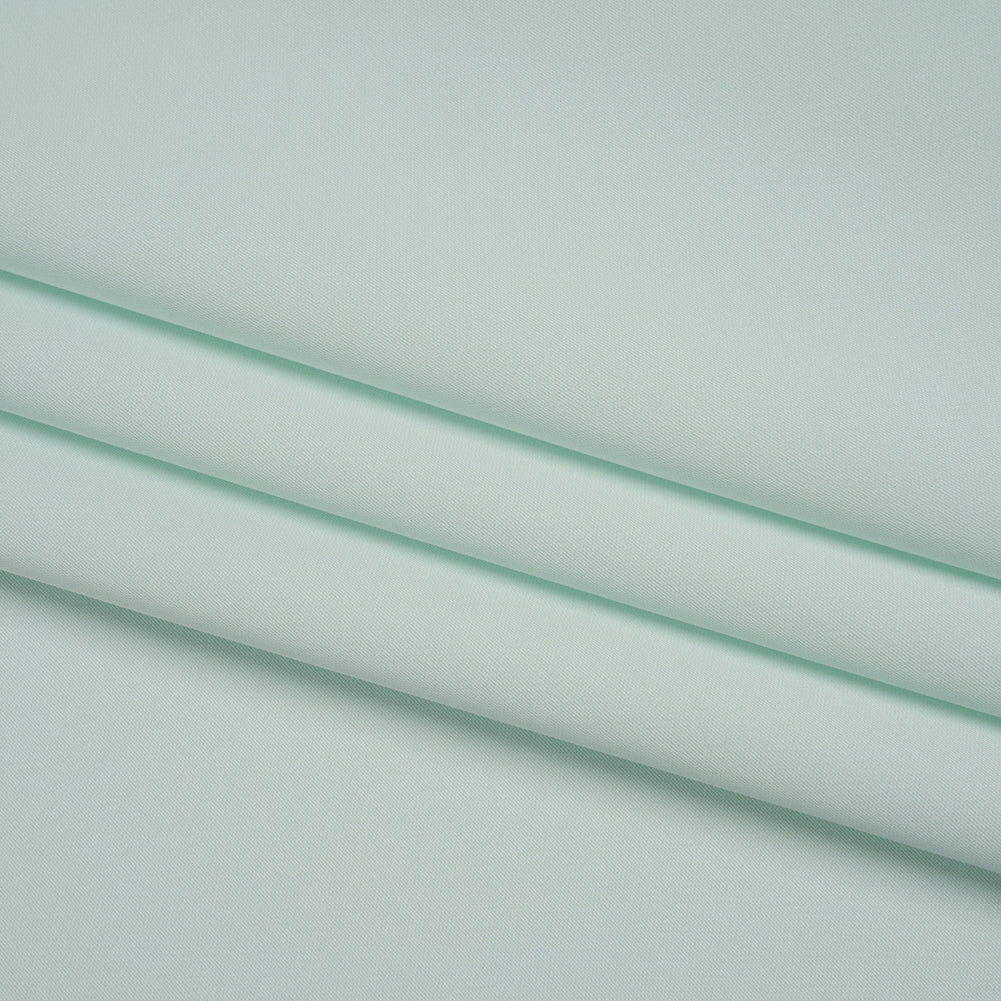 Soft Double Face Polyester Twill - Light Sky Blue - Viola Collection - Folded