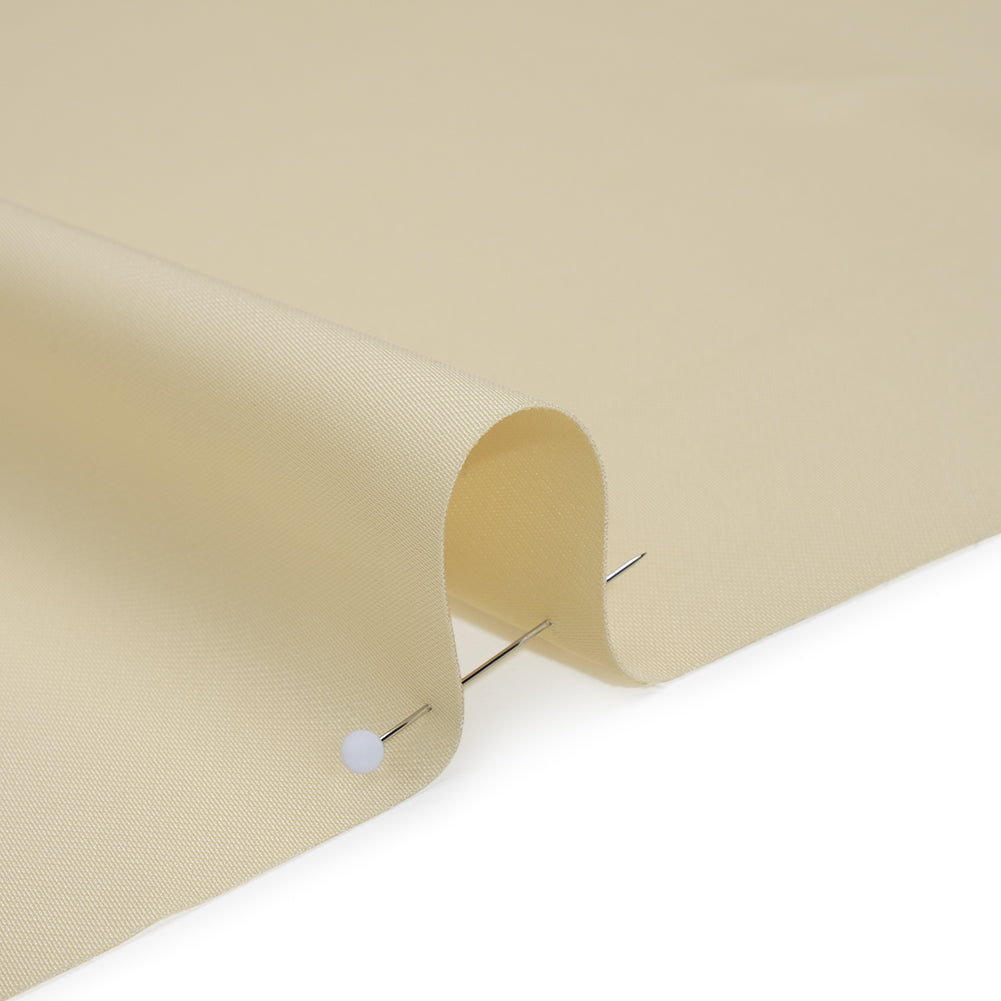 Soft Double Face Polyester Twill - Light Beige - Viola Collection - Detail