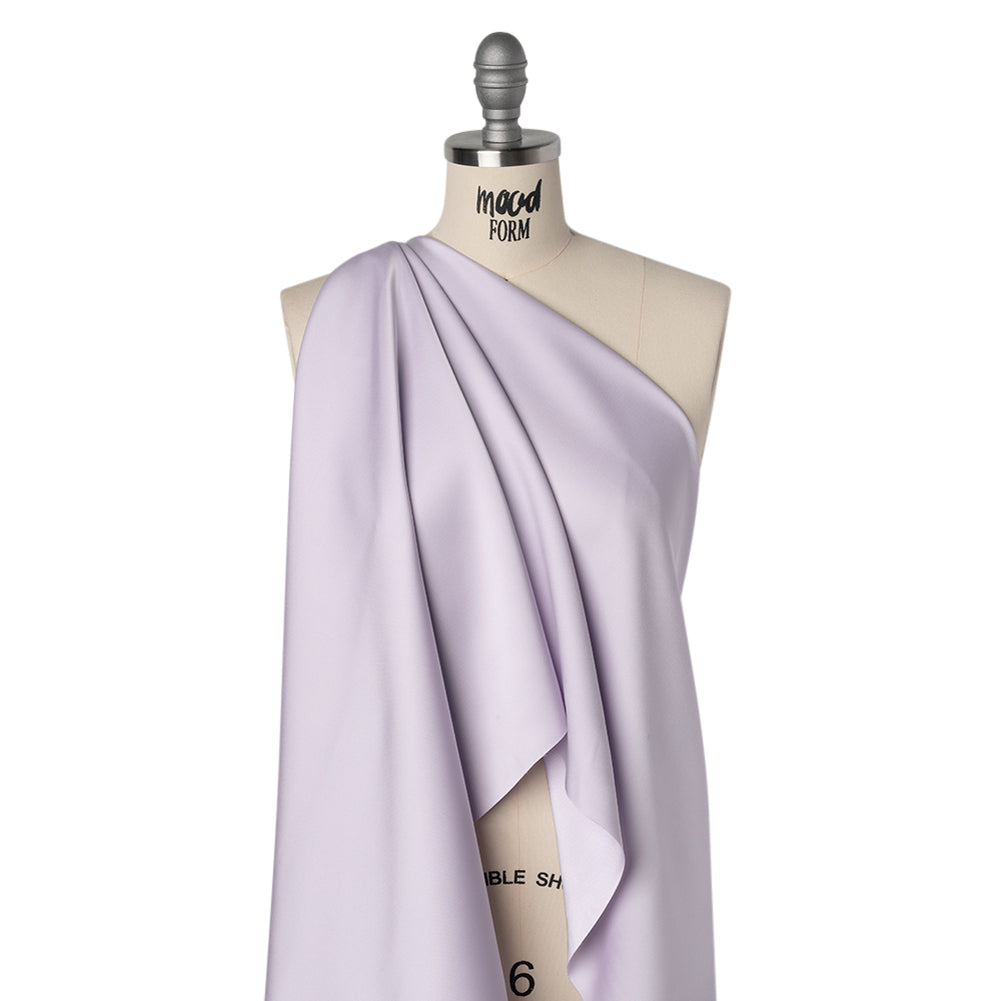 Soft Double Face Polyester Twill - Lavender - Viola Collection - Drape