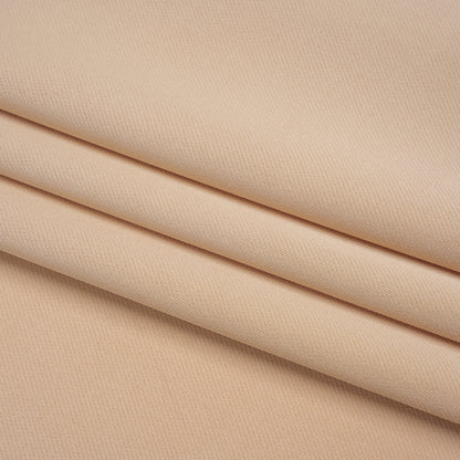 Soft Double Face Polyester Twill - Nude - Viola Collection Folded