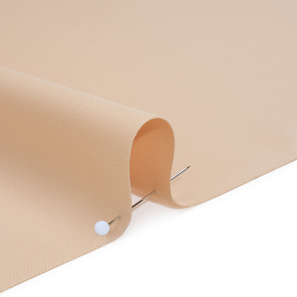 Soft Double Face Polyester Twill - Nude - Viola Collection Detail
