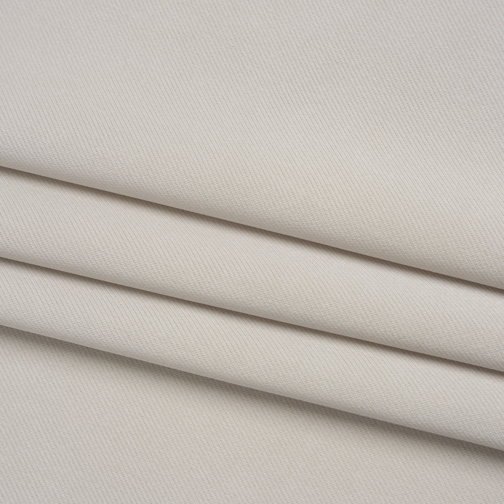 Soft Double Face Polyester Twill - Moonbeam Gray - Viola Collection