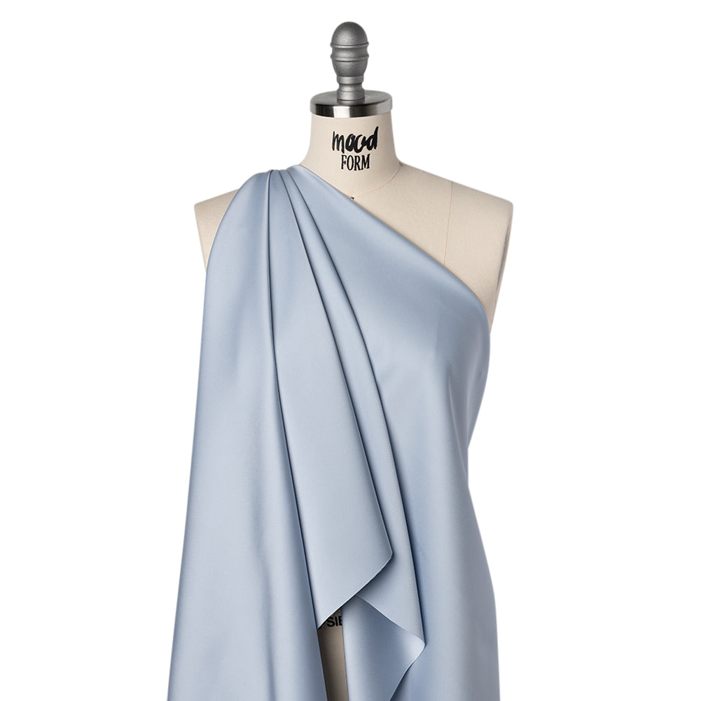 Soft Double Face Polyester Twill - Pale Blue - Viola Collection