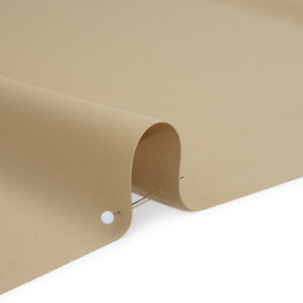 Soft Double Face Polyester Twill - Sesame Beige - Viola Collection Full