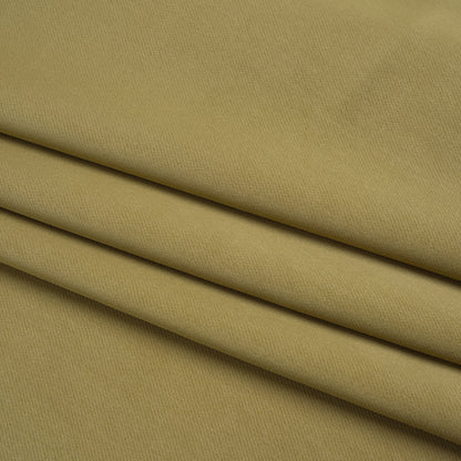 Soft Double Face Polyester Twill - Light Olive Green - Viola Collection Folded