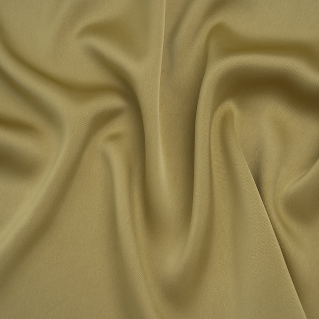 Soft Double Face Polyester Twill - Light Olive Green - Viola Collection