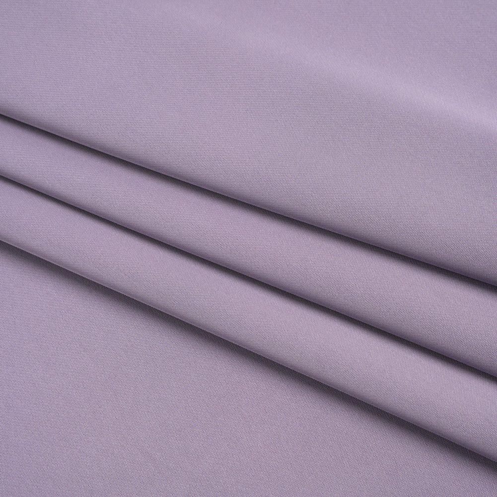 Soft Double Face Polyester Twill - Dusty Purple - Viola Collection - Folded