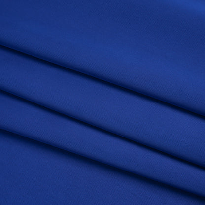 Soft Double Face Polyester Twill - Cobalt Blue - Viola Collection Folded