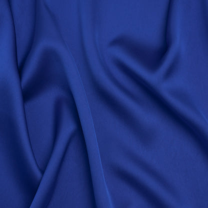 Soft Double Face Polyester Twill - Cobalt Blue - Viola Collection