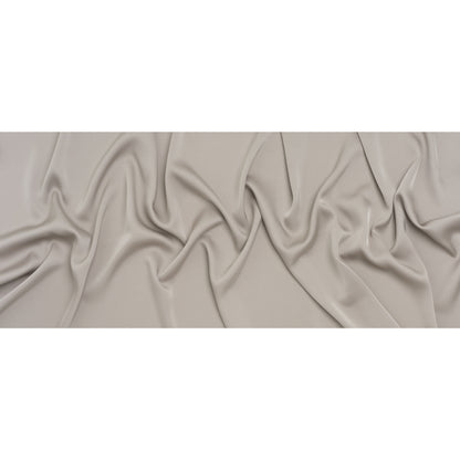 Soft Double Face Polyester Twill - Mushroom Gray - Viola Collection