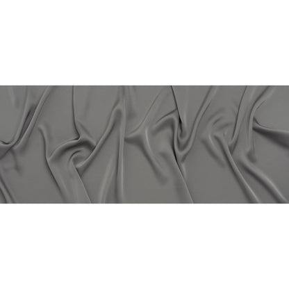 Soft Double Face Polyester Twill - Gray - Viola Collection