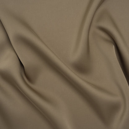 Soft Double Face Polyester Twill - Gray Brown - Viola Collection