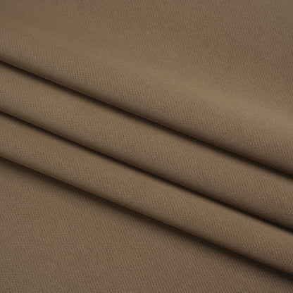 Soft Double Face Polyester Twill - Taupe - Viola Collection